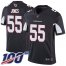 Nike Arizona Cardinals #55 Chandler Jones Black Alternate Mens Stitched NFL 100th Season Vapor Limited Jersey