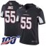 Nike Arizona Cardinals #55 Chandler Jones Black Alternate Mens Stitched NFL 100th Season Vapor Limited Jersey