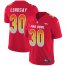 Nike Denver Broncos #30 Phillip Lindsay Red Mens Stitched NFL Limited AFC 2019 Pro Bowl Jersey