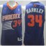 Phoenix Suns 34 Charles Barkley Blue Revolution 30 Swingman NBA Jerseys