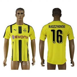 Dortmund #16 Blaszczykowski Home Soccer Club Jersey