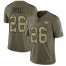 Nike Kansas City Chiefs #26 LeVeon Bell Olive/Camo Youth Stitched NFL Limited 2017 Salute To Service Jersey