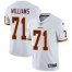 Nike Washington Football Team #71 Trent Williams White Mens Stitched NFL Vapor Untouchable Limited Jersey