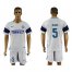 Inter Milan #5 Jesus White Away Soccer Club Jersey
