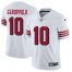 Nike San Francisco 49ers #10 Jimmy Garoppolo White Rush Mens Stitched NFL Vapor Untouchable Limited Jersey