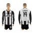 Juventus #14 LLORENTE Home Long Sleeves Soccer Club Jersey