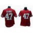 Ohio State Buckeyes 47 HAWK RED NCAA Jerseys