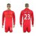 Liverpool #23 Emre Can Home Long Sleeves Soccer Club Jersey