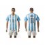 Argentina #11 Lamela Home Soccer Country Jersey
