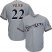 Milwaukee Brewers #22 Christian Yelich Grey Cool Base Stitched Youth MLB Jersey