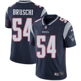 Nike New England Patriots #54 Tedy Bruschi Navy Blue Team Color Mens Stitched NFL Vapor Untouchable Limited Jersey