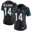 Nike Jacksonville Jaguars #14 Justin Blackmon Black Team Color Womens Stitched NFL Vapor Untouchable Limited Jersey