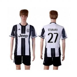 Juventus #27 Sturaro Home Soccer Club Jersey