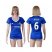 Womens Chelsea #6 Baba Home Soccer Club Jersey