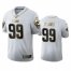 Los Angeles Rams #99 Aaron Donald Mens Nike White Golden Edition Vapor Limited NFL 100 Jersey