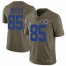 Nike Dallas Cowboys #85 Noah Brown Olive Mens Stitched NFL Limited 2017 Salute To Service Jersey