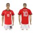 Egypt #10 M.Salah Red Home Soccer Country Jersey
