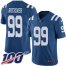 Nike Indianapolis Colts #99 DeForest Buckner Royal Blue Mens Stitched NFL Limited Rush 100th Season Jersey