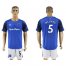 Everton #5 Williams Home Soccer Club Jersey