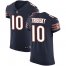 Nike Chicago Bears #10 Mitchell Trubisky Navy Blue Team Color Mens Stitched NFL Vapor Untouchable Elite Jersey