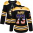 Adidas Boston Bruins #73 Charlie McAvoy Black Home Authentic USA Flag Womens Stitched NHL Jersey