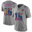 Kansas City Chiefs #15 Patrick Mahomes Mens Nike Multi-Color 2020 NFL Crucial Catch NFL Jersey Greyheather