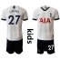 Tottenham Hotspur #27 Lukaks Home Kid Soccer Club Jersey