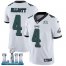 Nike Philadelphia Eagles #4 Jake Elliott White Super Bowl LII Mens Stitched NFL Vapor Untouchable Limited Jersey