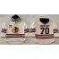 Chicago Blackhawks #70 Dennis Rasmussen Cream Heavyweight Pullover Hoodie Stitched NHL Jersey