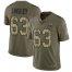 Nike Green Bay Packers #63 Corey Linsley Olive/Camo Mens Stitched NFL Limited 2017 Salute To Service Jersey