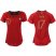 Womens Portugal #17 Nani Home Soccer Country Jersey