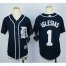 Detroit Tigers #1 Jose Iglesias Navy Blue Cool Base Stitched Youth MLB Jersey