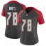 Nike Tampa Bay Buccaneers #78 Tristan Wirfs Gray Womens Stitched NFL Limited Inverted Legend Jersey