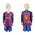 Barcelona #16 Montana Home Long Sleeves Kid Soccer Club Jersey