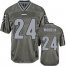 Nike Las Vegas Raiders #24 Charles Woodson Grey Mens Stitched NFL Elite Vapor Jersey
