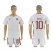 Roma #10 Totti Away Soccer Club Jersey