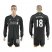 Liverpool #18 Moreno Away Long Sleeves Soccer Club Jersey