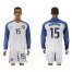 USA #15 Beckerman Home Long Sleeves Soccer Country Jersey