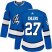 Adidas Winnipeg Jets #27 Nikolaj Ehlers Blue Alternate Authentic Womens Stitched NHL Jersey