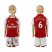 Arsenal #6 Koscielny Home Kid Soccer Club Jersey