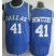 Dallas Mavericks 41 Dirk Nowitzki Blue Hardwood Classics Revolution 30 NBA Jerseys Cheap