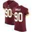 Nike Washington Football Team #90 Montez Sweat Burgundy Red Team Color Mens Stitched NFL Vapor Untouchable Elite Jersey