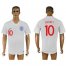 England #10 Rooney Home Thai Version Soccer Country Jersey