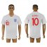 England #10 Rooney Home Thai Version Soccer Country Jersey