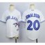 Toronto Blue Jays #20 Josh Donaldson White Cool Base Stitched Youth MLB Jersey