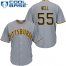 Pittsburgh Pirates #55 Josh Bell Grey Cool Base Stitched Youth MLB Jersey