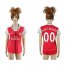 Womens Arsenal Personalized Home Soccer Club Jersey