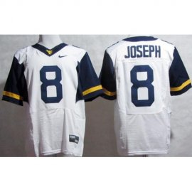 West Virginia Mountaineers 8 Karl Joseph White Elite College Football NCAA Jerseys