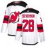 Adidas New Jersey Devils #28 Damon Severson White Road Authentic Stitched NHL Jersey