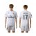 Real Madrid #17 Arbeloa White Home Soccer Club Jersey
